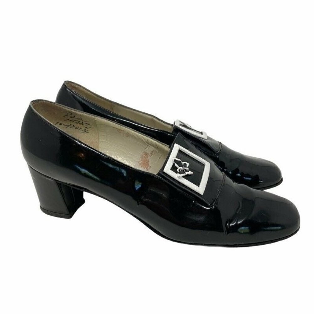 Margaret Jerrold Womens Classic Pump Block Heels 8